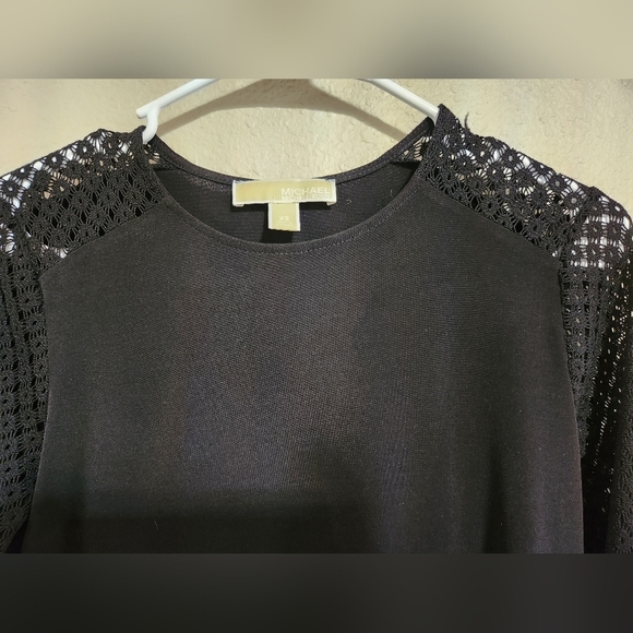 Michael Kors Black Long Sleeve Mini Dress - Picture 6 of 8